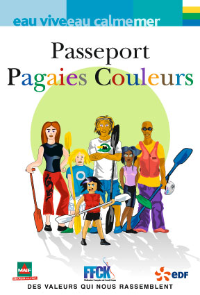 Passeport Pagaies Couleurs